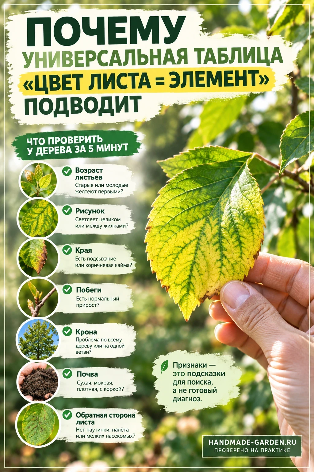 Один и тот же симптом способен возникать по разным причинам