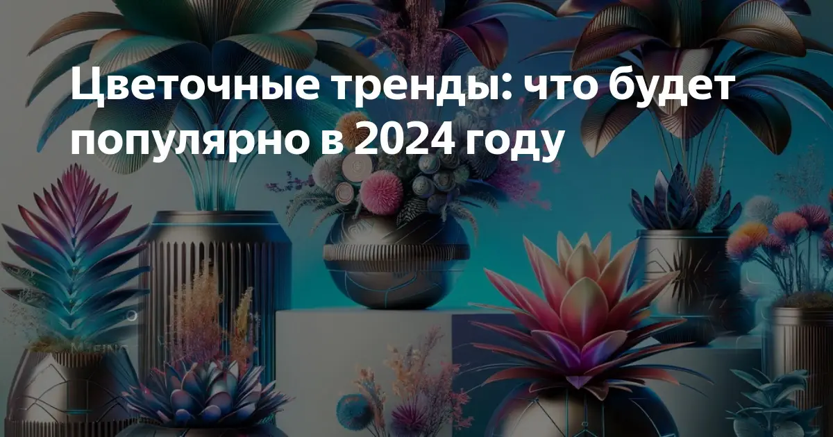 Тенденции развития растений на 2025 год Тенденции развития растений на 2025 год