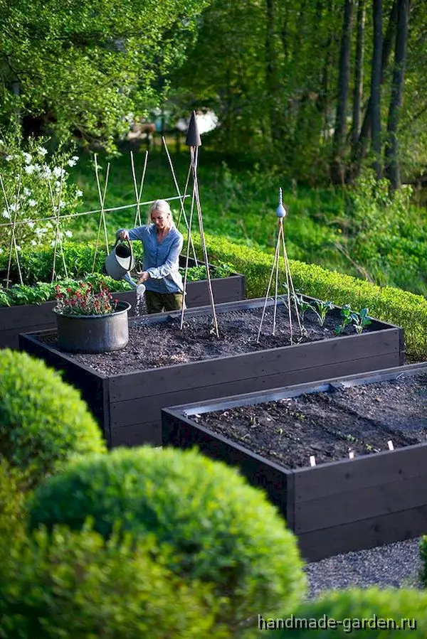 Делаем красивые грядки своими руками Делаем красивые грядки своими руками