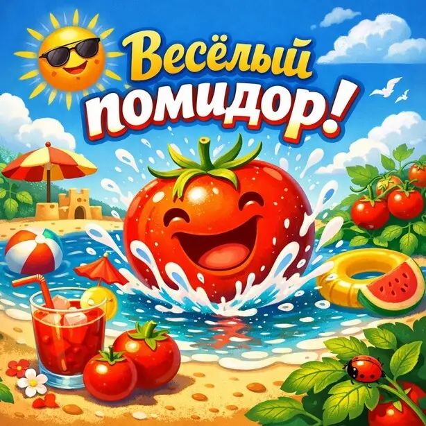 Здравствуйте. Я — Помидор