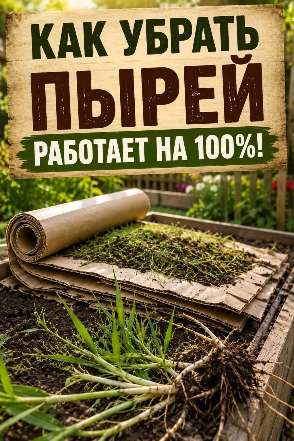 Как полоть пырей