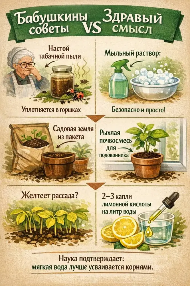 Бабушкины советы vs Здравый смысл