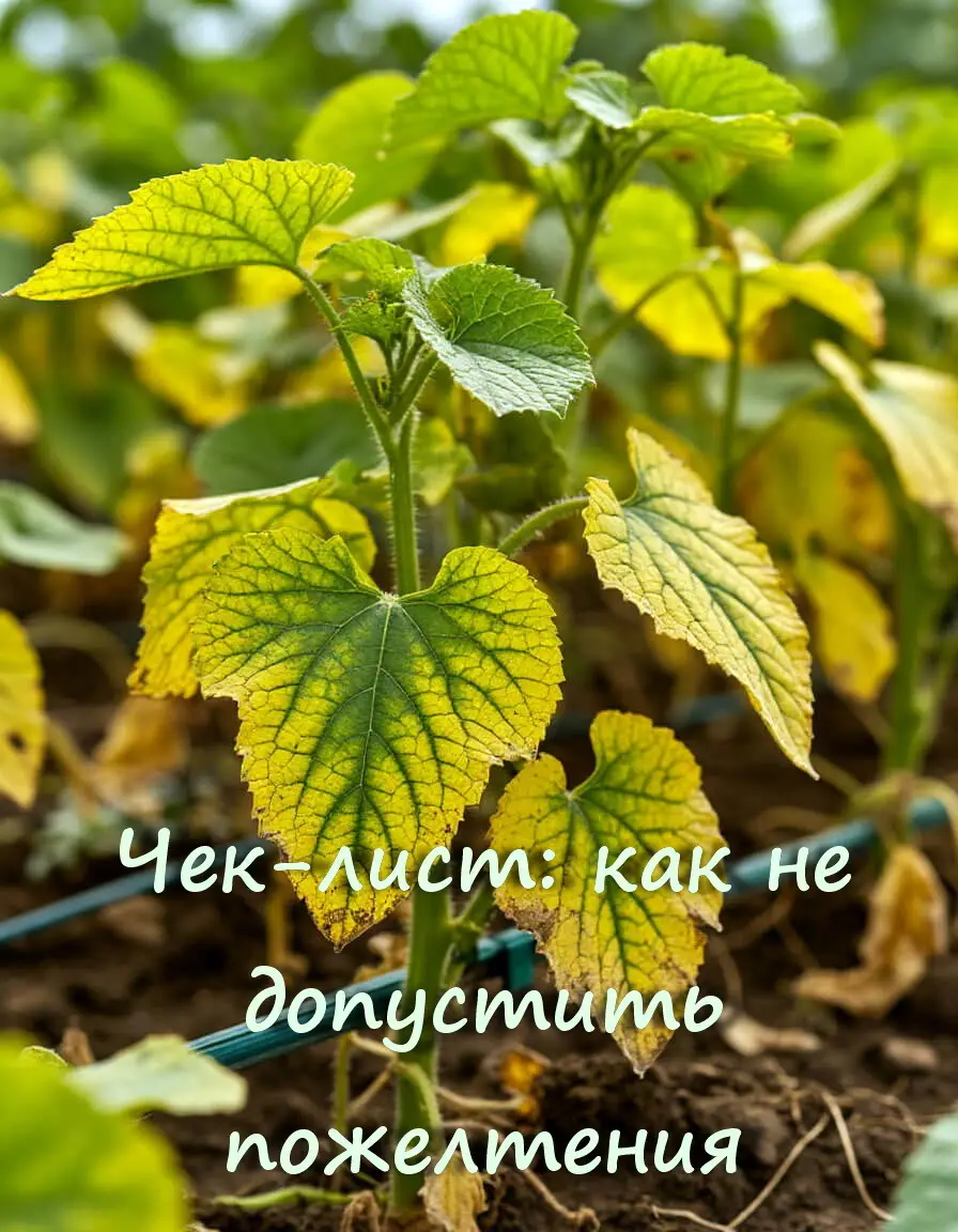 Чек-лист: как не допустить пожелтения