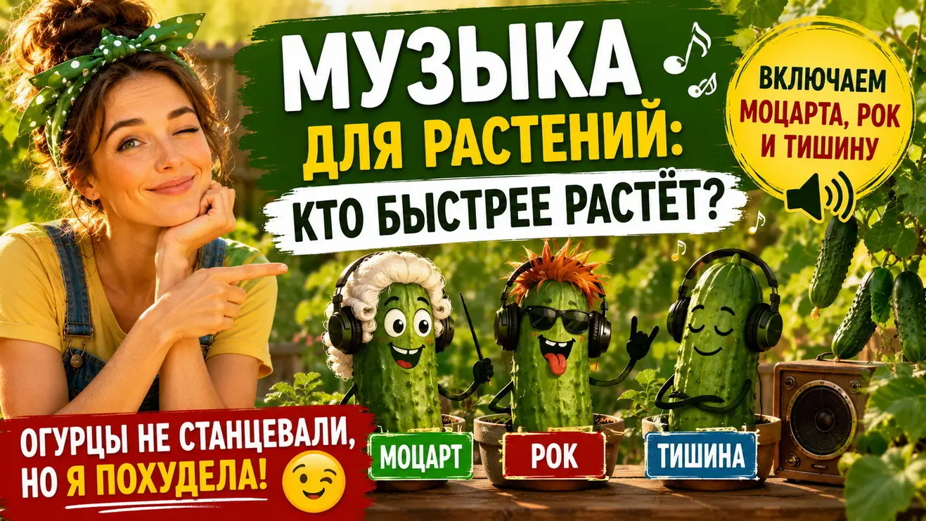 Растения любят музыку? Мой эксперимент