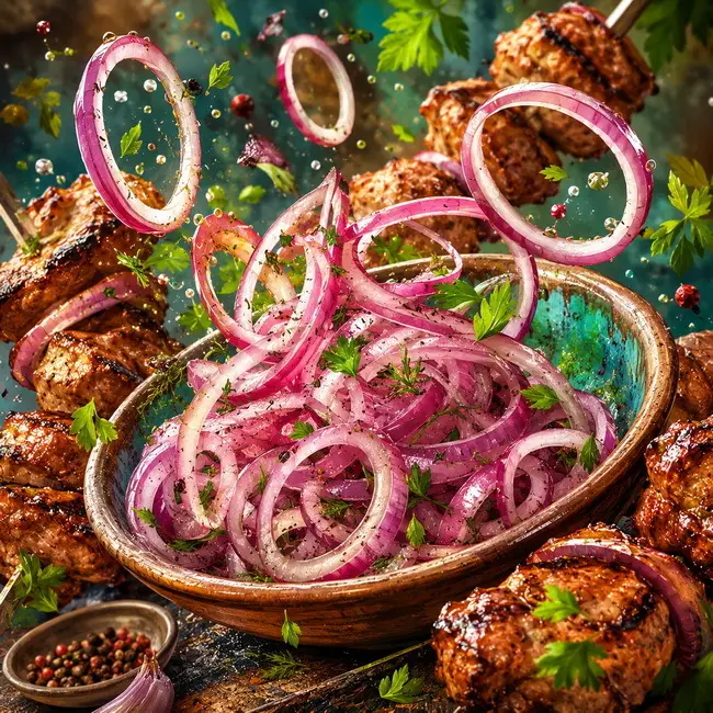 Лук маринованный