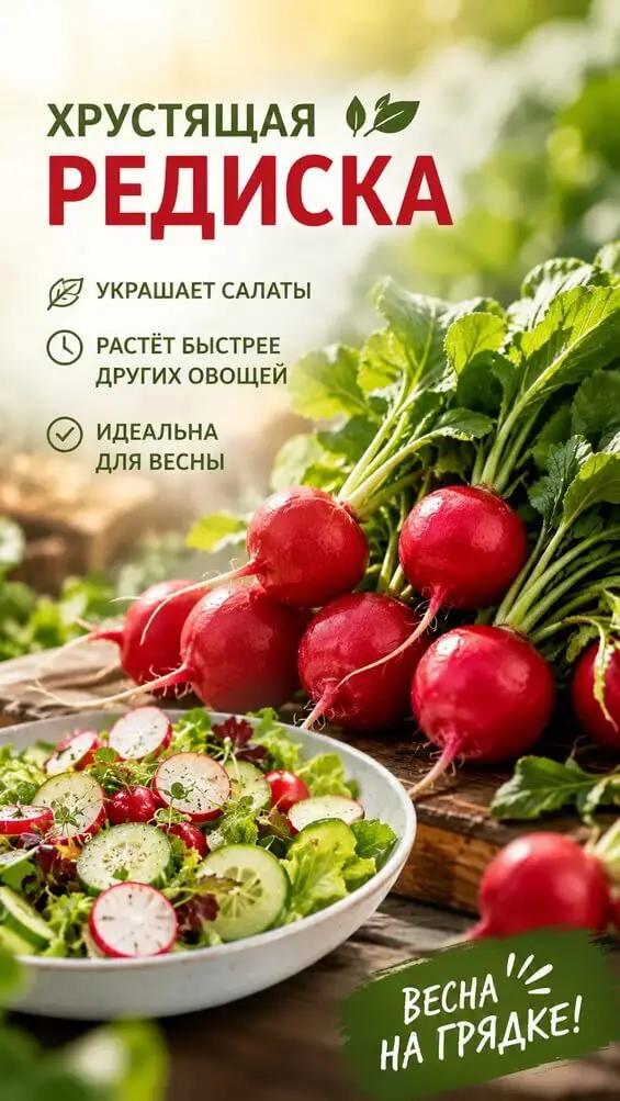 Лучшие сорта редиски для дачи