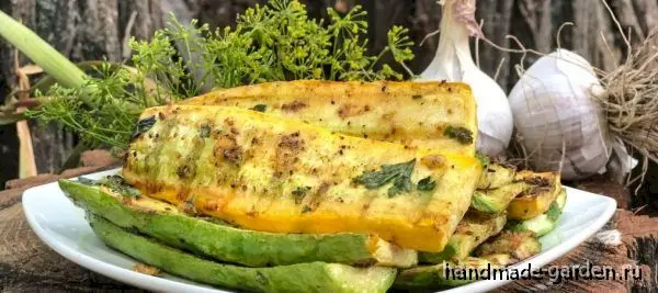 Как приготовить кабачки на мангале