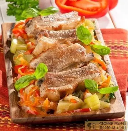 Аппетитные свиные ре&hellip;