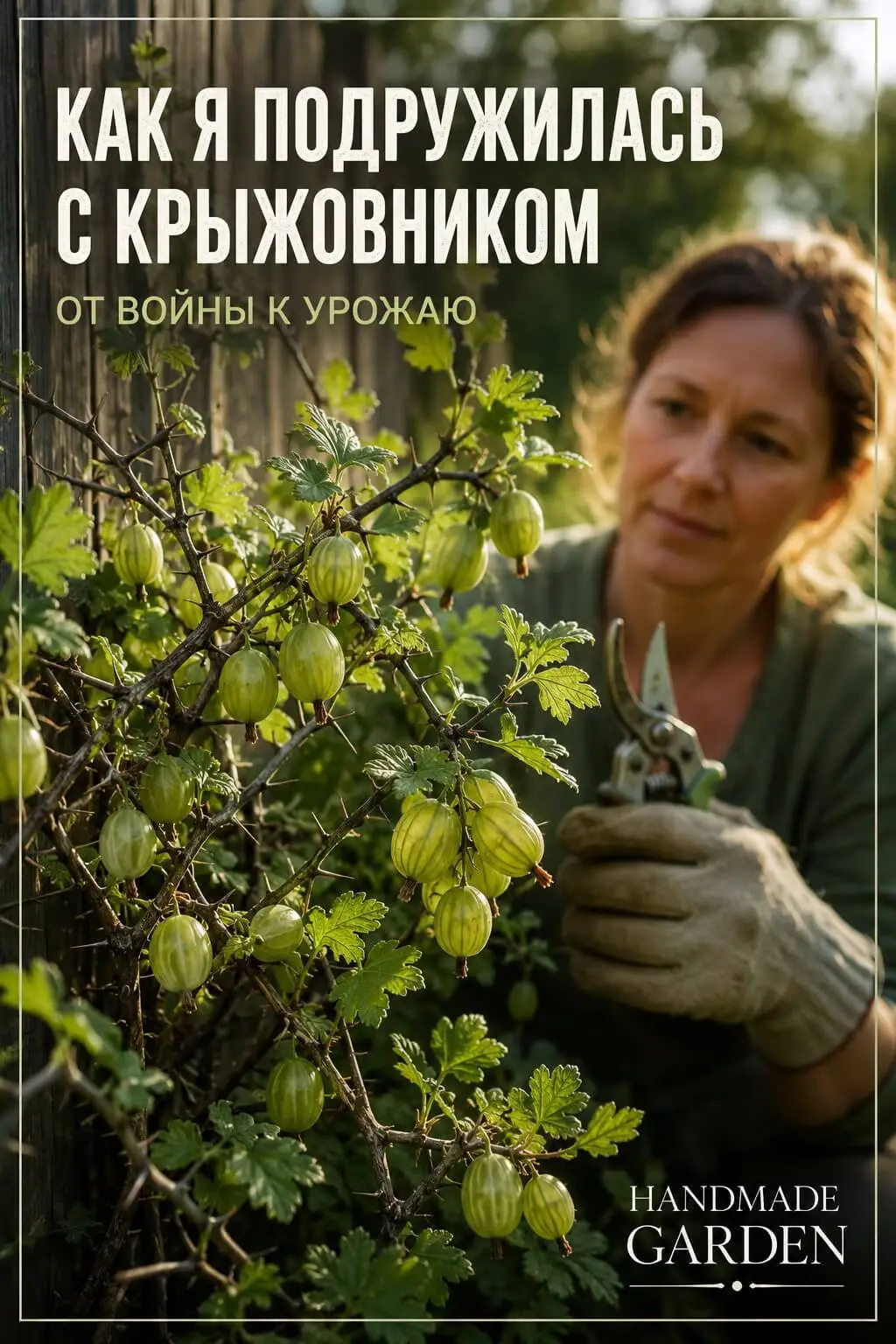 как собирать крыжовник без потери