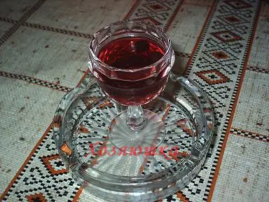 готовое рябиновое вино фото