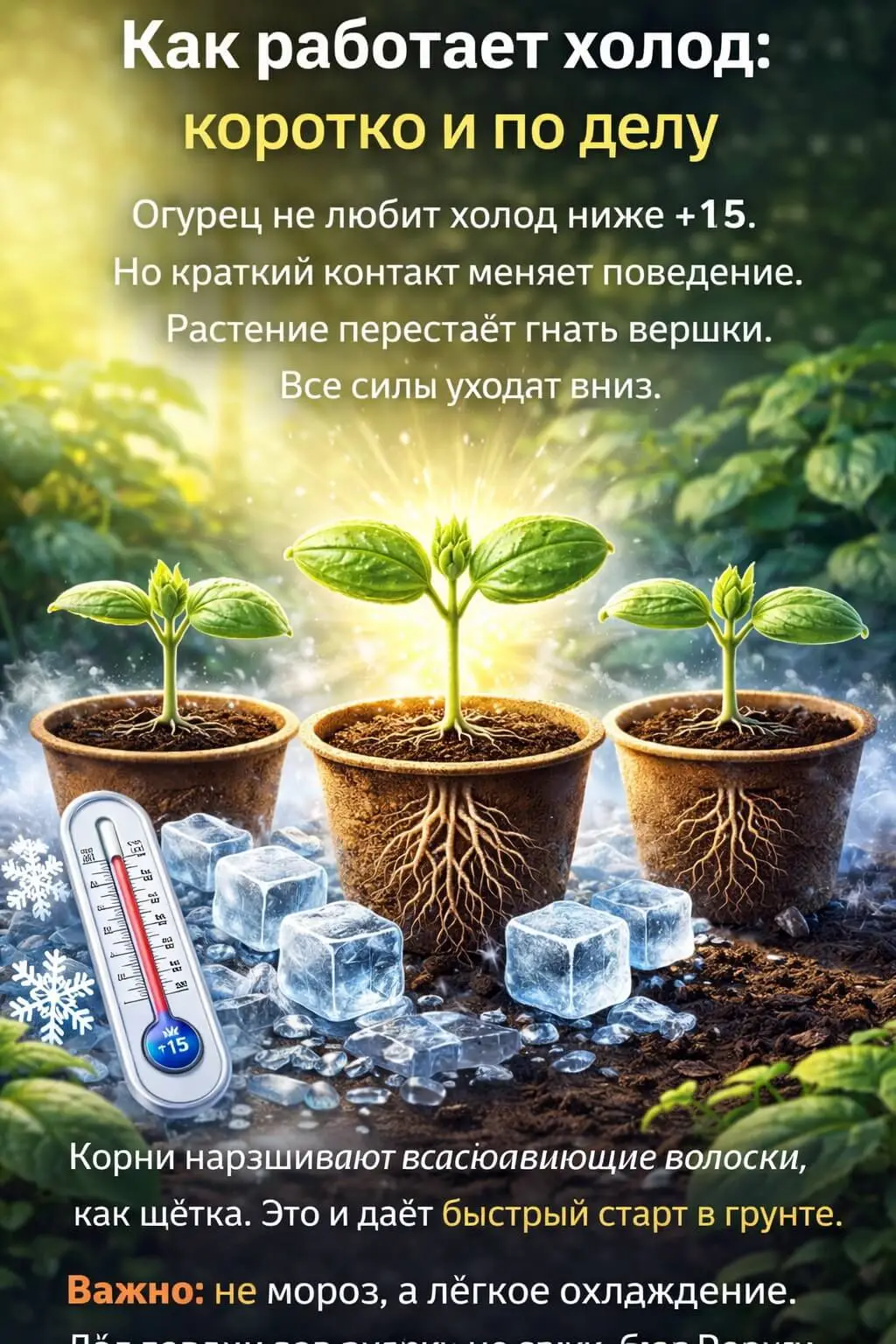 Технология ледяной закалки