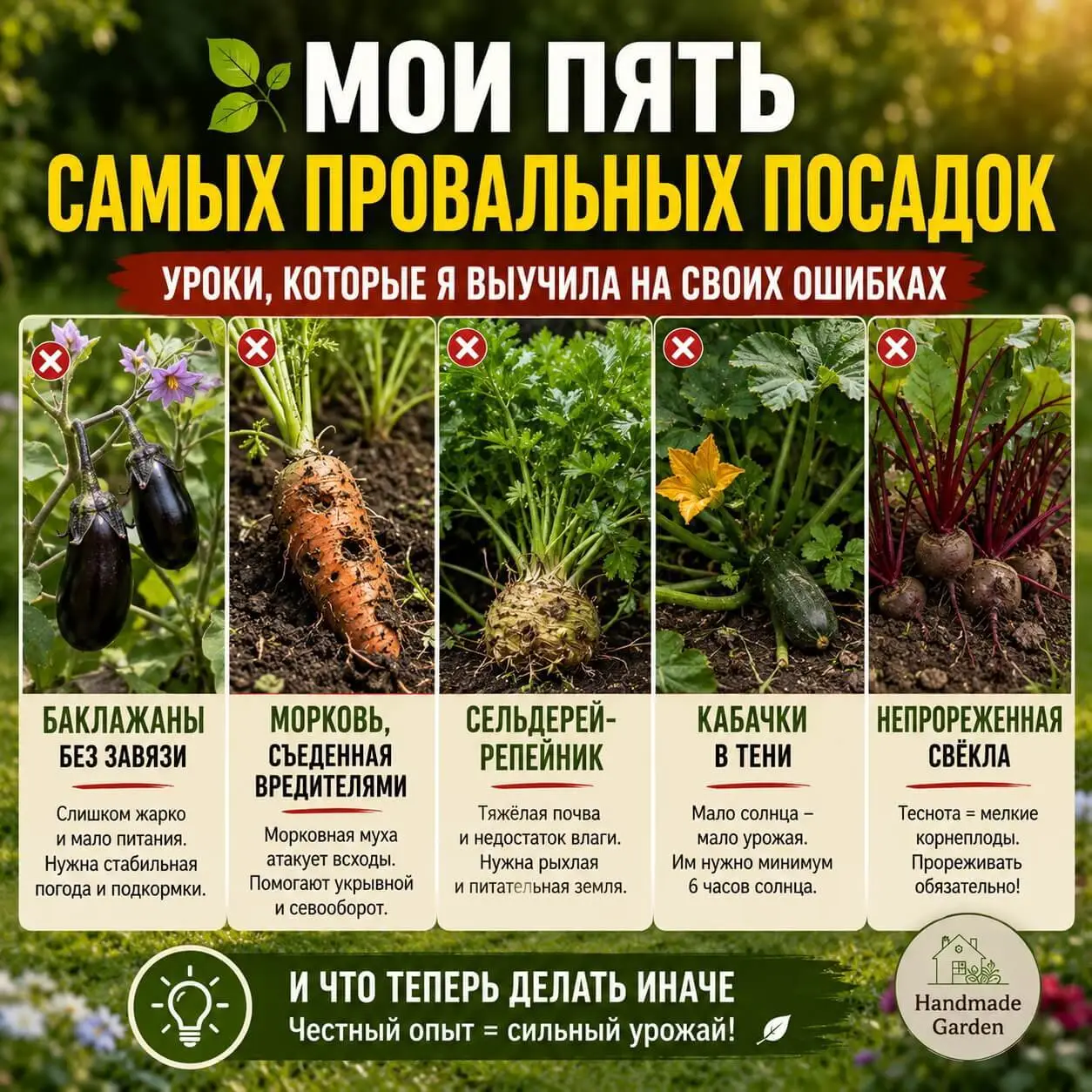 Мои пять самых провальных посадок