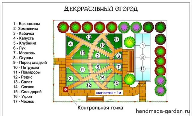 Красивые грядки на даче своими руками
