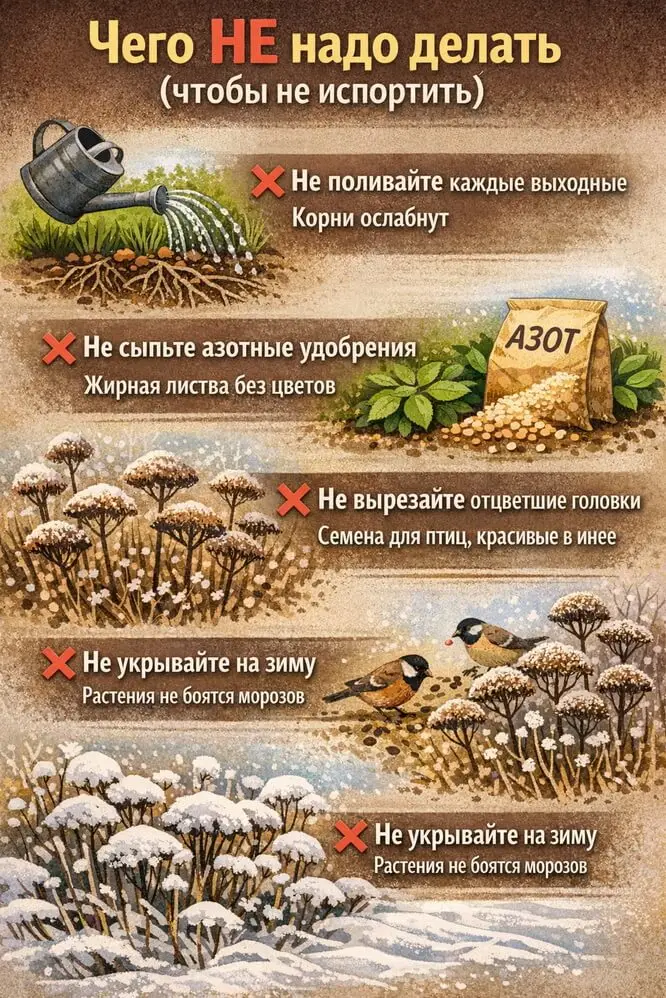 Чего НЕ надо делать (чтобы не испортить)