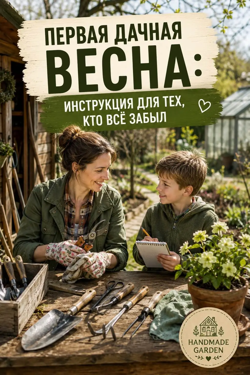 Первая дачная весна: инструкция для тех, кто всё забыл