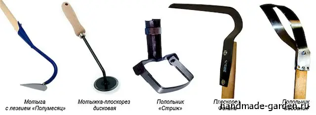 Тяпкой можно взрыхлить землю в грядках