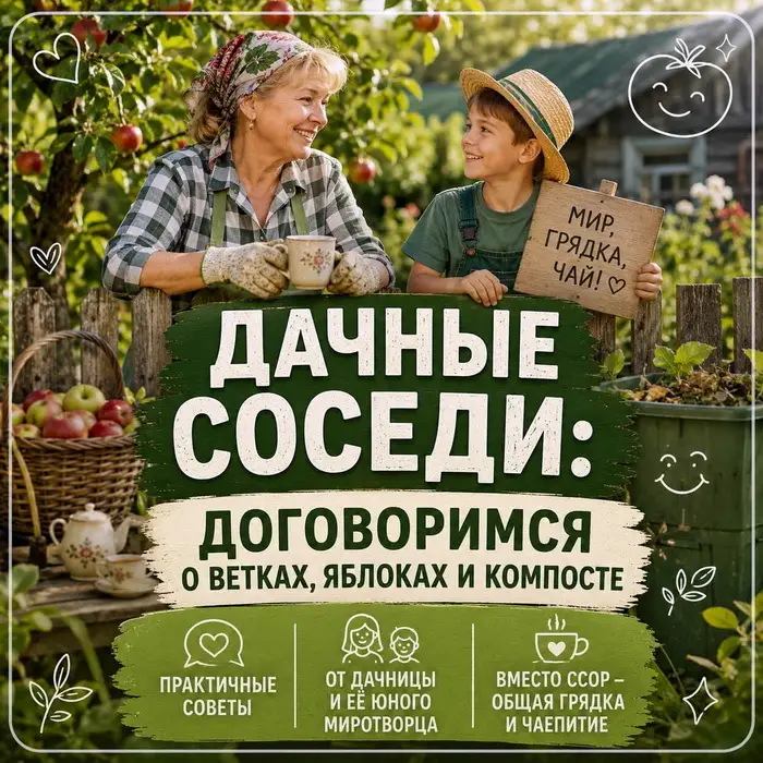 5 правил хорошего соседства на даче