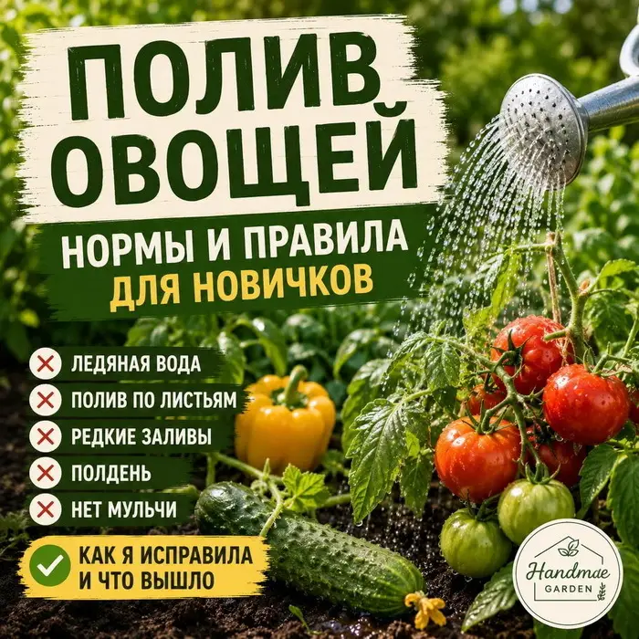 Ошибки полива, которые я совершала