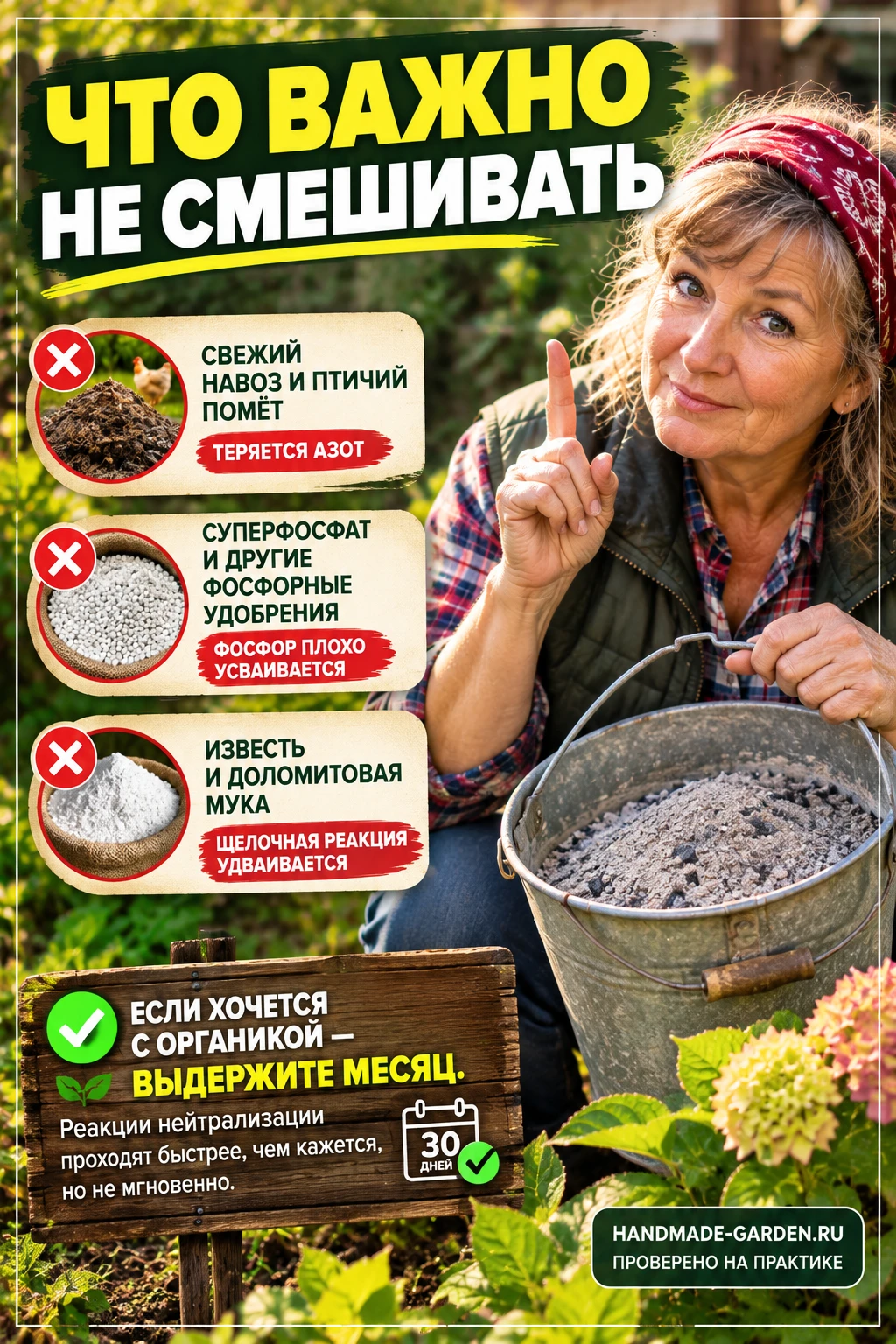 есть три вещи, с которыми золу лучше не сочетать