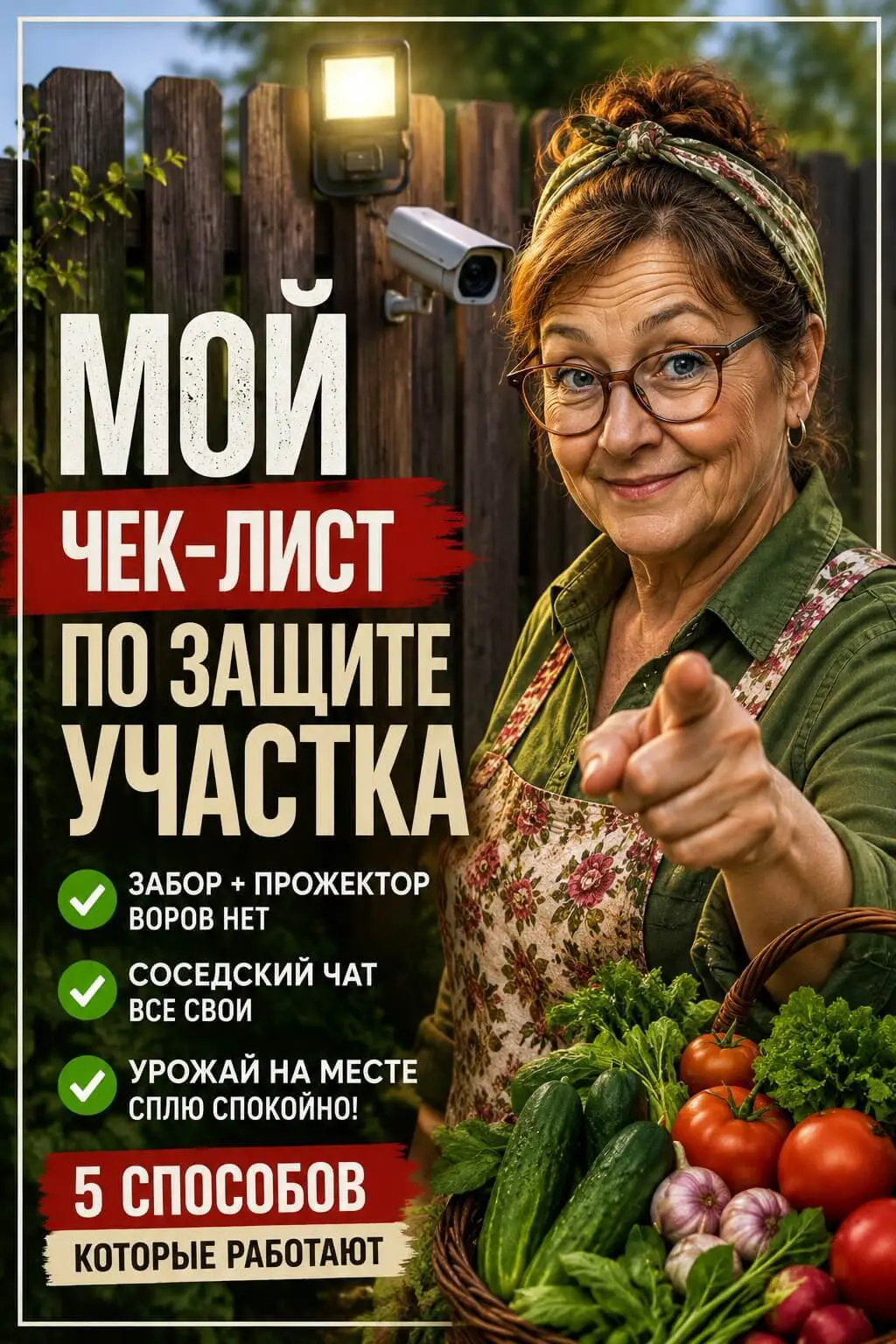 Мой чек-лист по защите участка