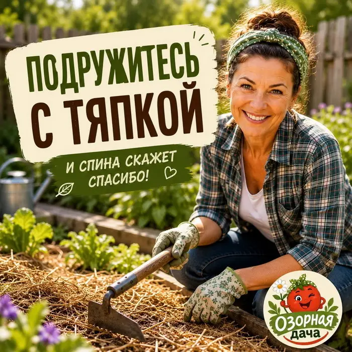 Подружитесь с тяпкой