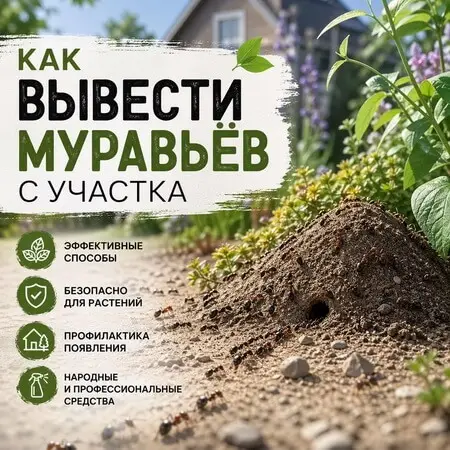 3 рабочих приёма против муравьёв