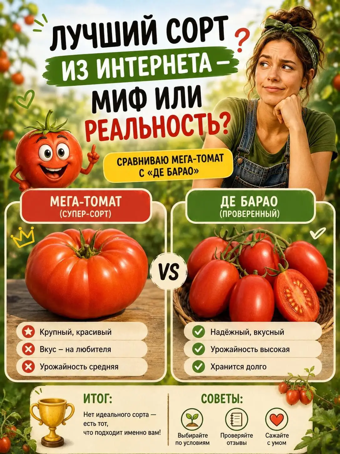 Лучший сорт из интернета — миф или реальность?