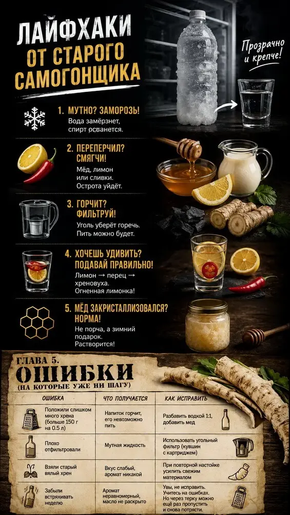 Настоящая хреновуха: слеза из глаза