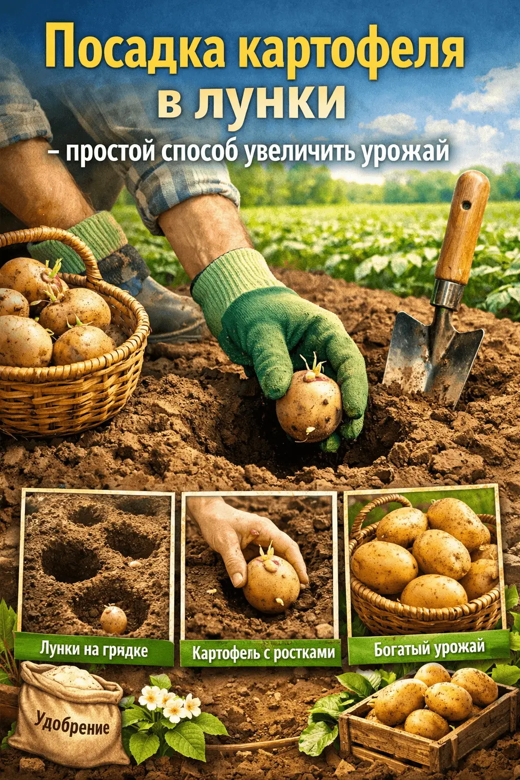 Посадка в лунки &ndash; простая технология