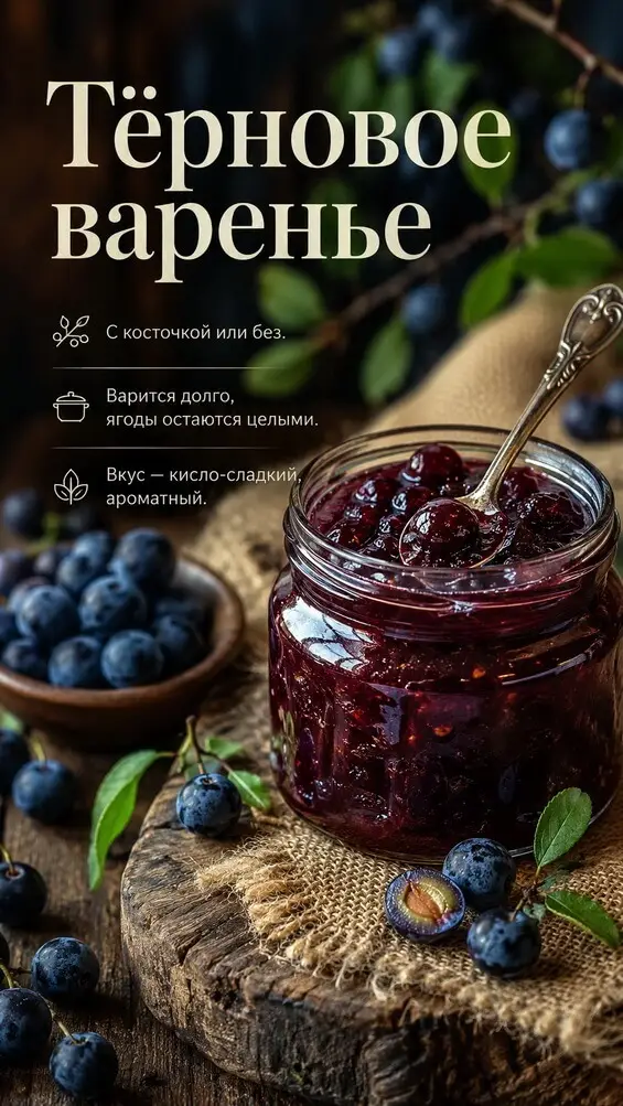 Тёрновое варенье