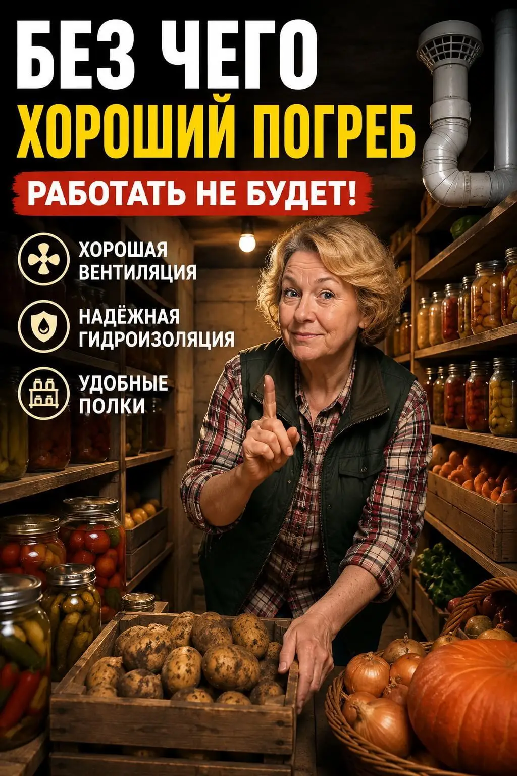 Погреб своими руками