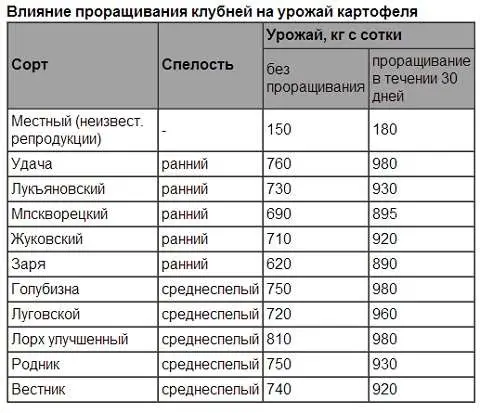 Различные способы проращивания картофеля