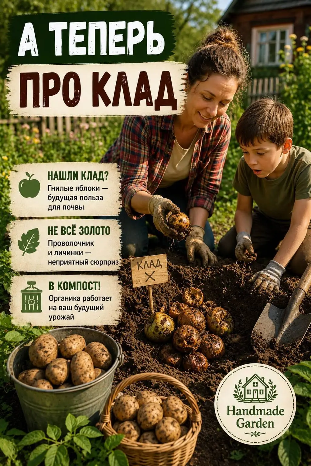 Картошка любит калий и фосфор