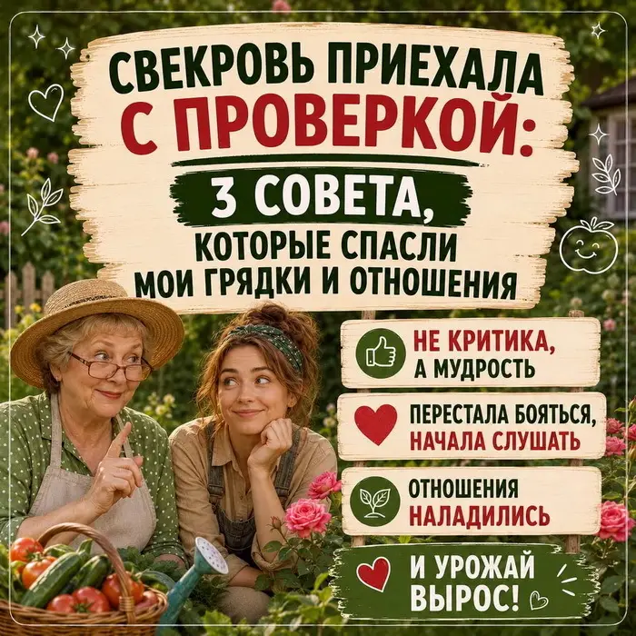 Как я подружилась со свекровью на грядках (было страшно, а стало радостно)