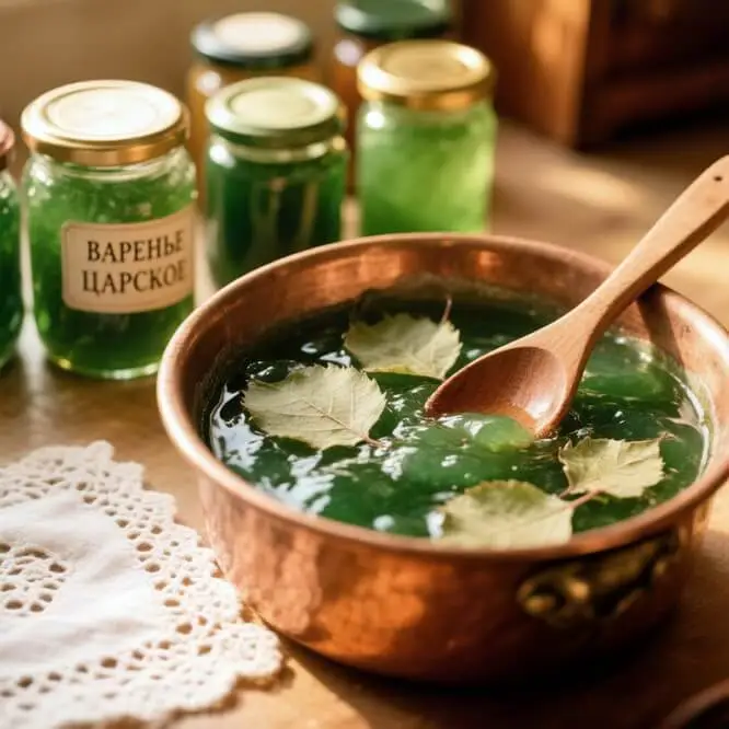 Царское варенье из крыжовника (изумрудное)