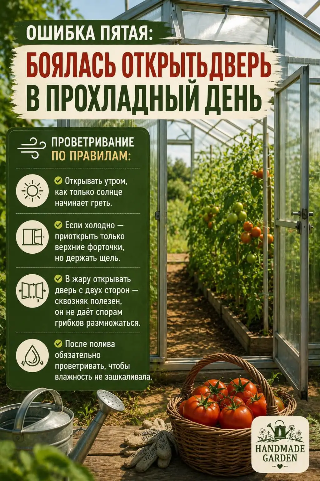 я боялась открыть дверь в прохладный день